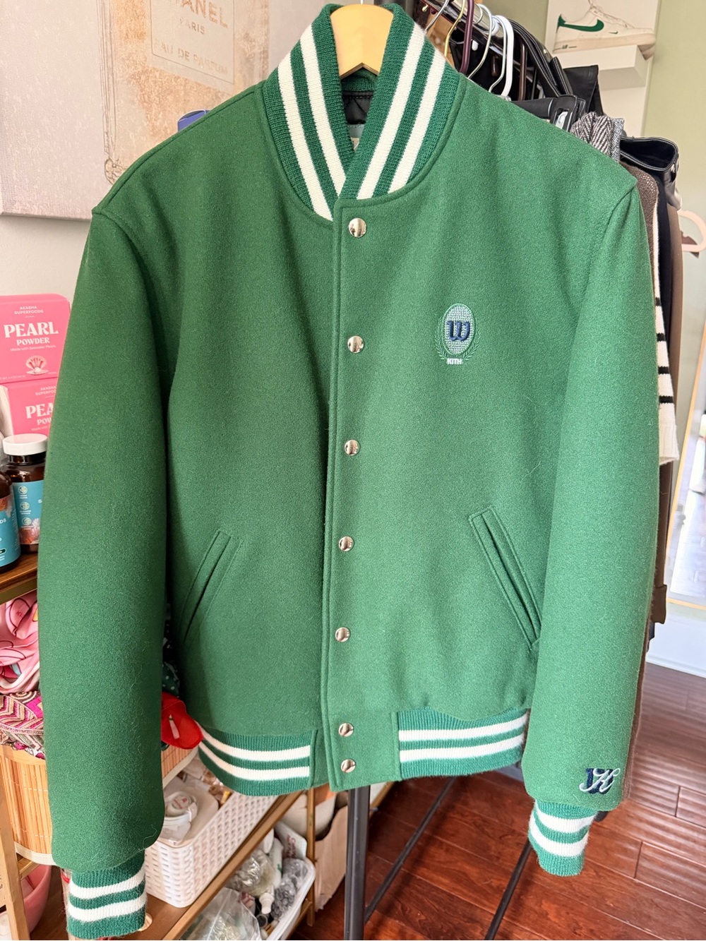 Kith x Wilson Varsity Jacket